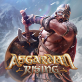 Asgardian Rising hot slot game at Raffle Wheel