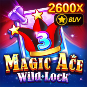 Magic Ace Wild Lock slot game at Raffle Wheel